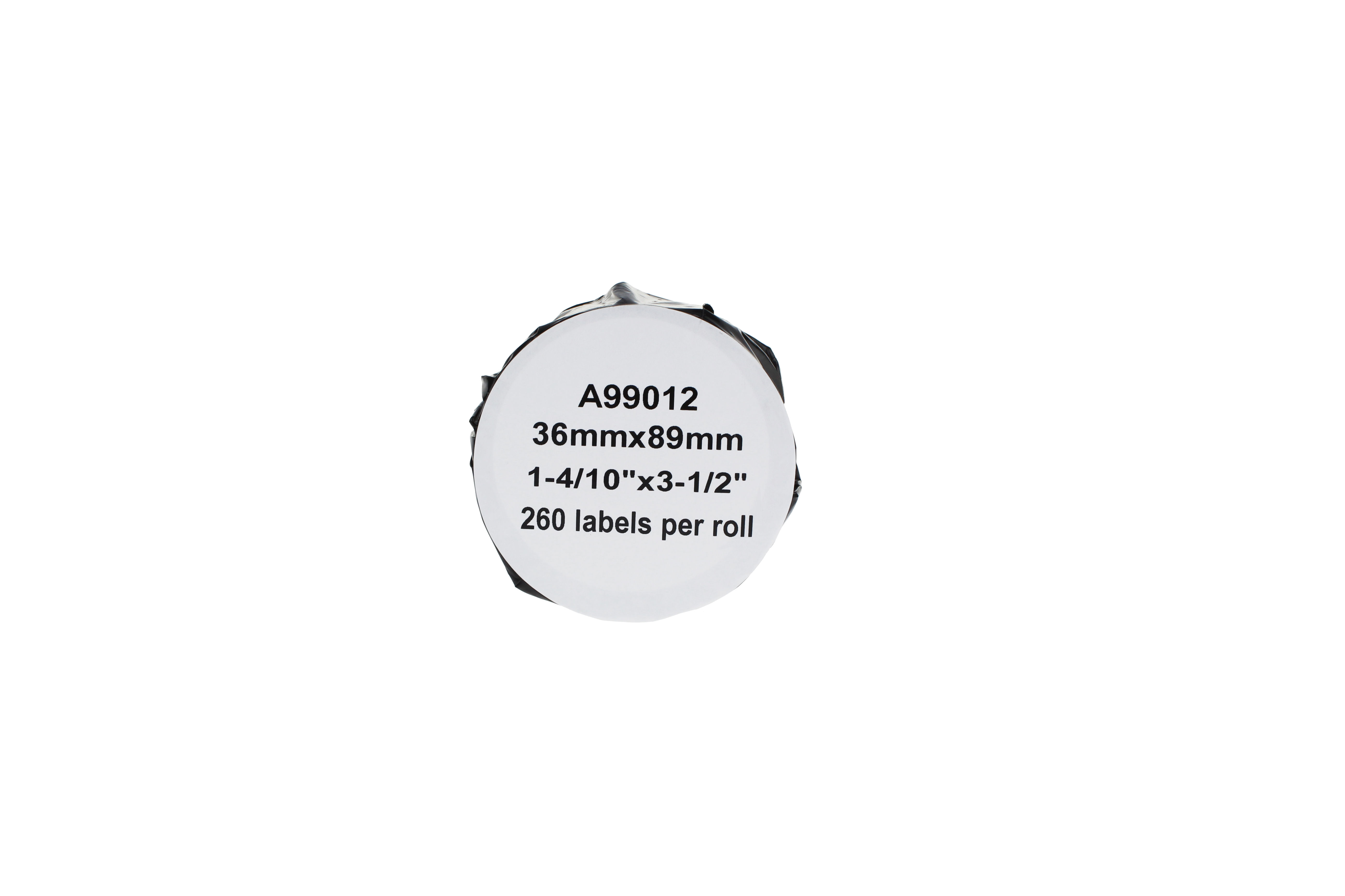 COMPATIBLE Dymo 99012 260 labels Pack (36mm x 89mm)