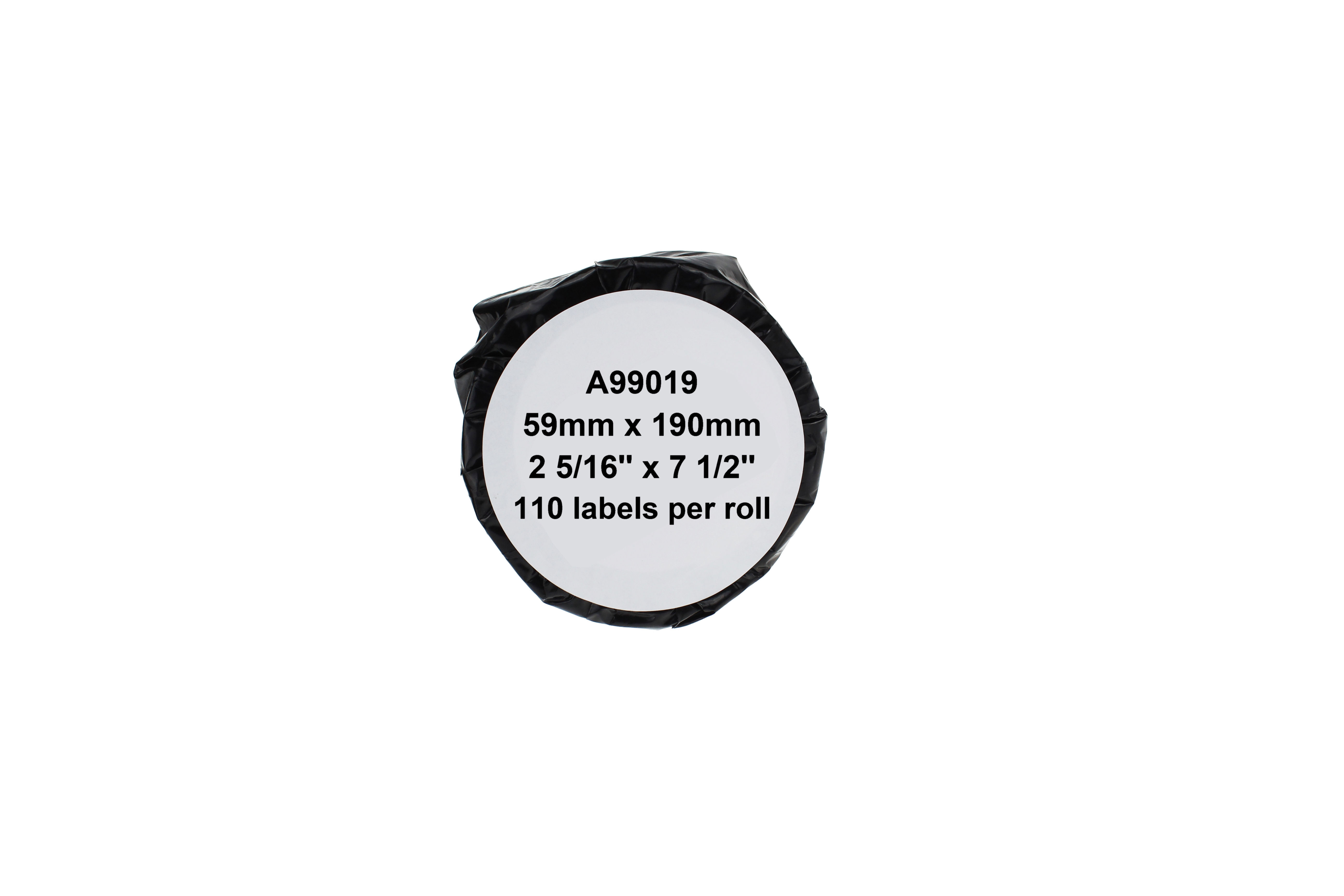 COMPATIBLE Dymo 99019 110 labels Pack (59mm x 190mm)