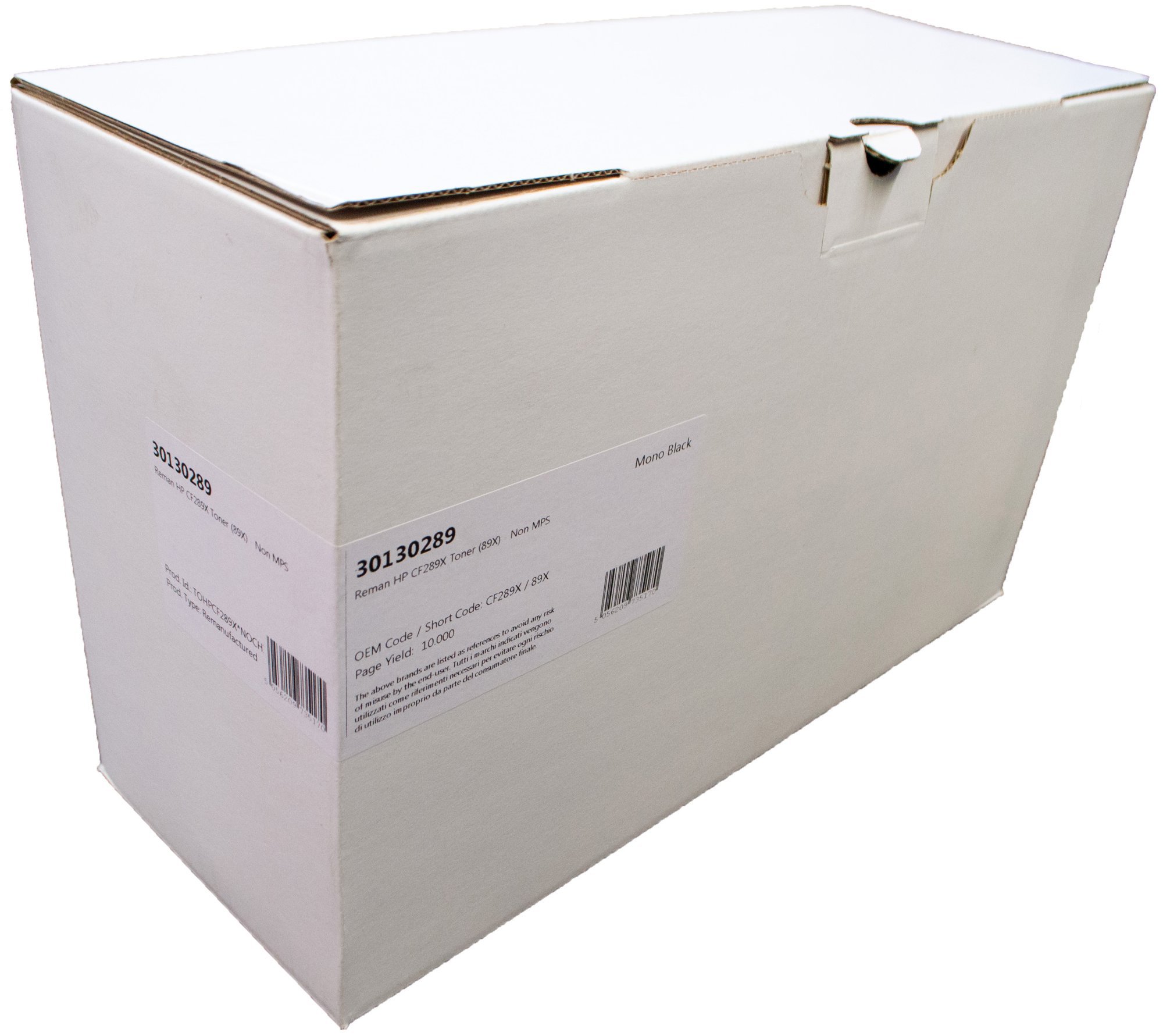REMAN HP CF289X 89X TONER