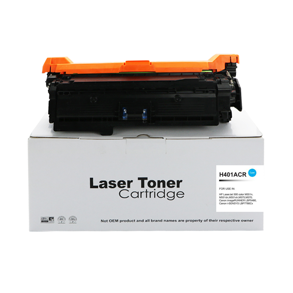 TonerCare-CArtridge+Reman+HP+507A+Laserjet+500+Cyan+Toner+CE401A+also+for+Canon+732