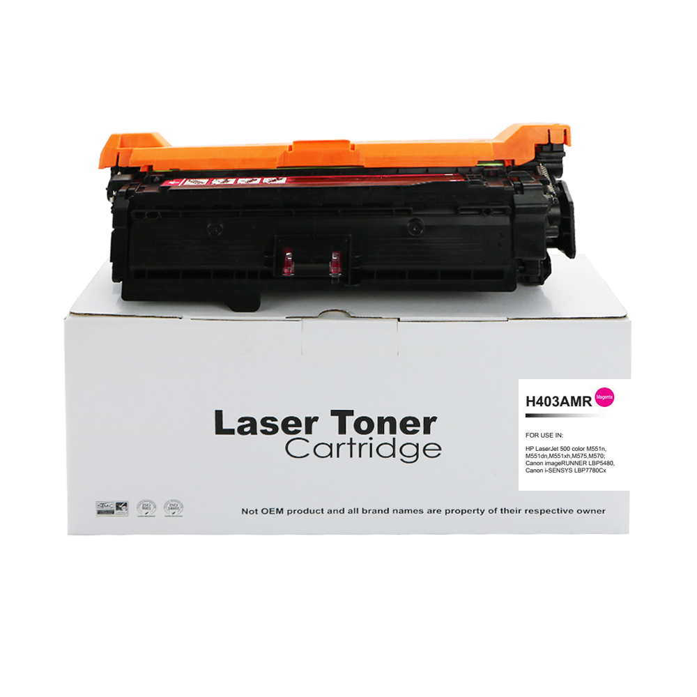 TonerCare-CArtridge+Reman+HP+507A+Laserjet+500+Magenta+Toner+CE403A+also+for+Canon+732