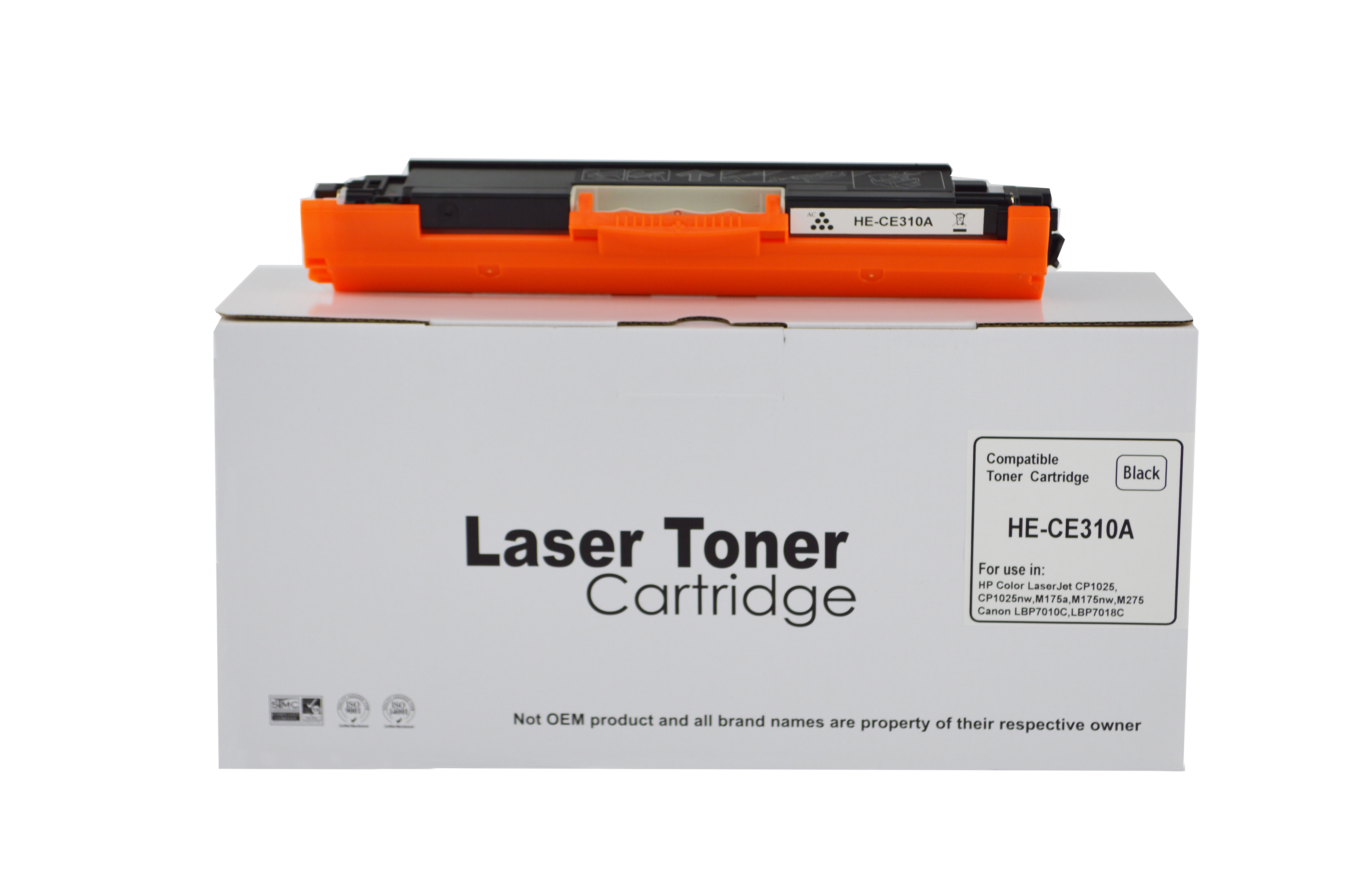 Compatible for HP Toner Black CE310A /CF350A/729BK 1.2k