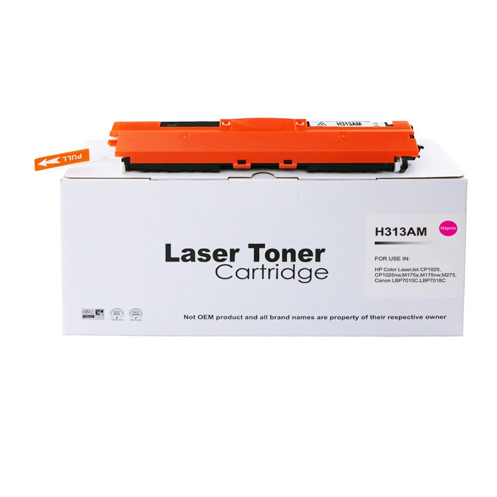 Compatible for HP Toner Magenta CE313A /CF353A/729M 1k