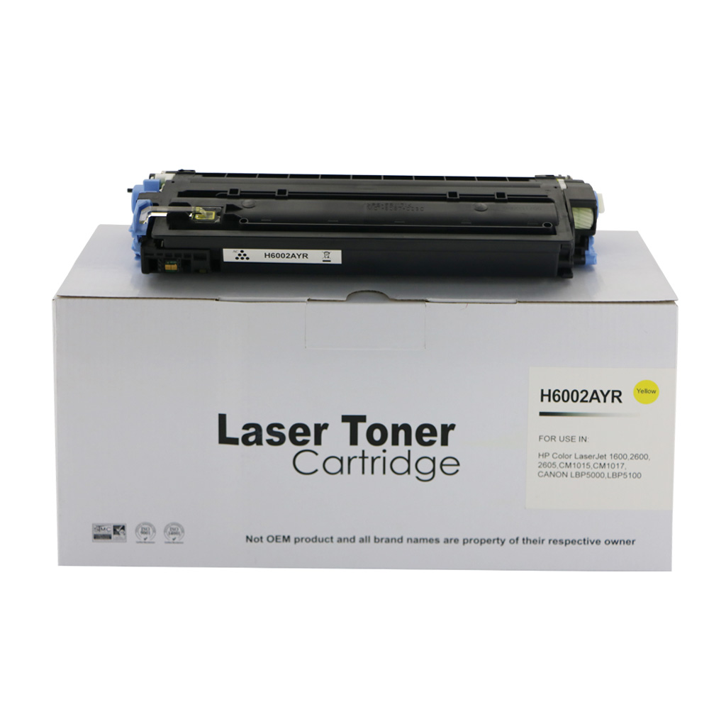 Compatible for HP Toner Yellow Q6002A /707Y 2.5k Compatible for HP Toner Yellow Q6002A /707Y 2.5k