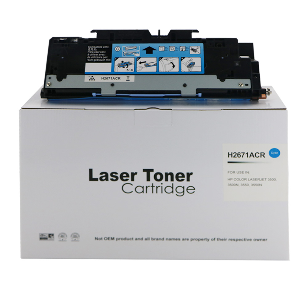 Compatible for HP Toner Cyan Q2671A 6k