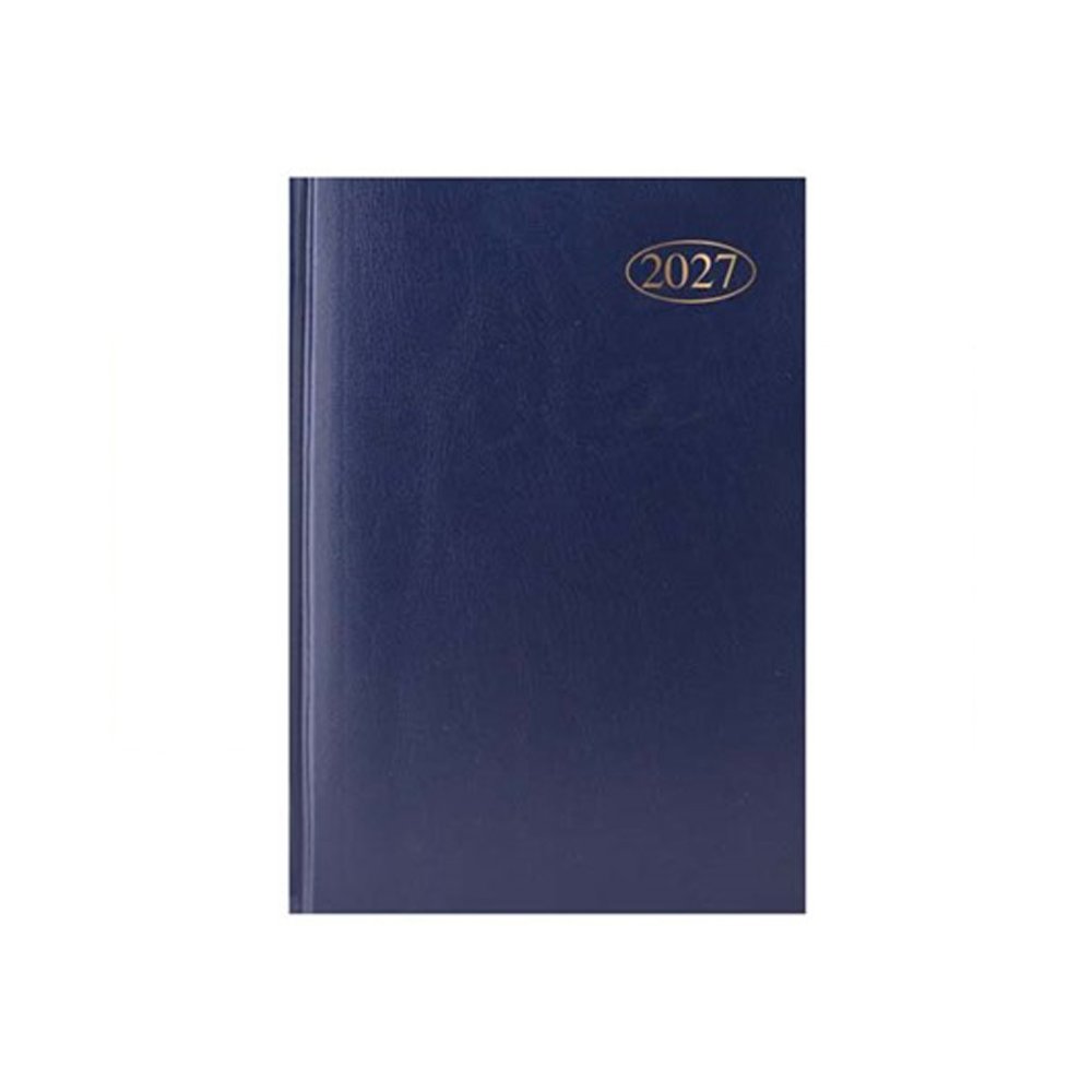 A5 2027 WEEK TO VIEW DIARY - BLUE (1)