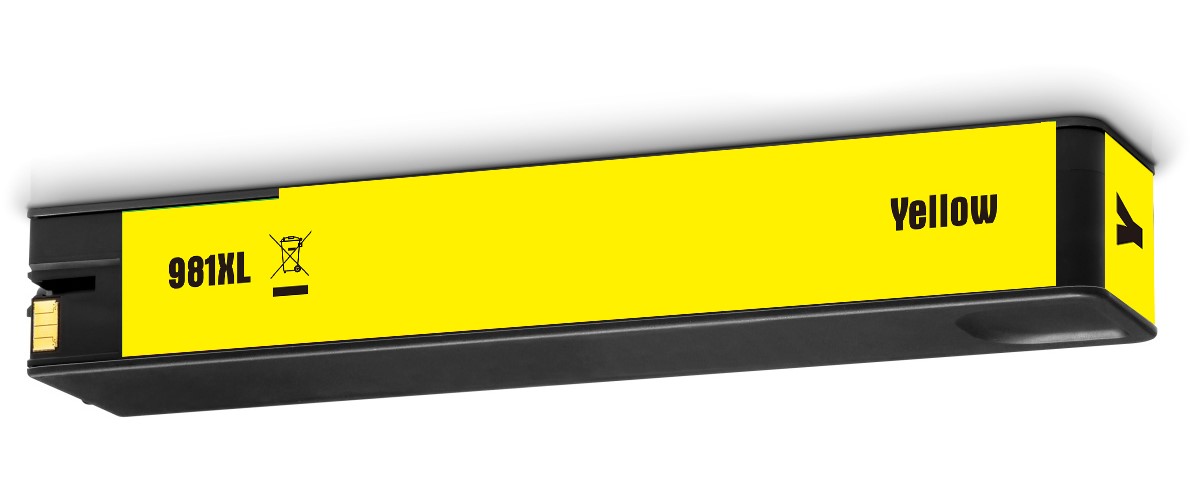 Compatible for HP Ink Yellow 981Y
