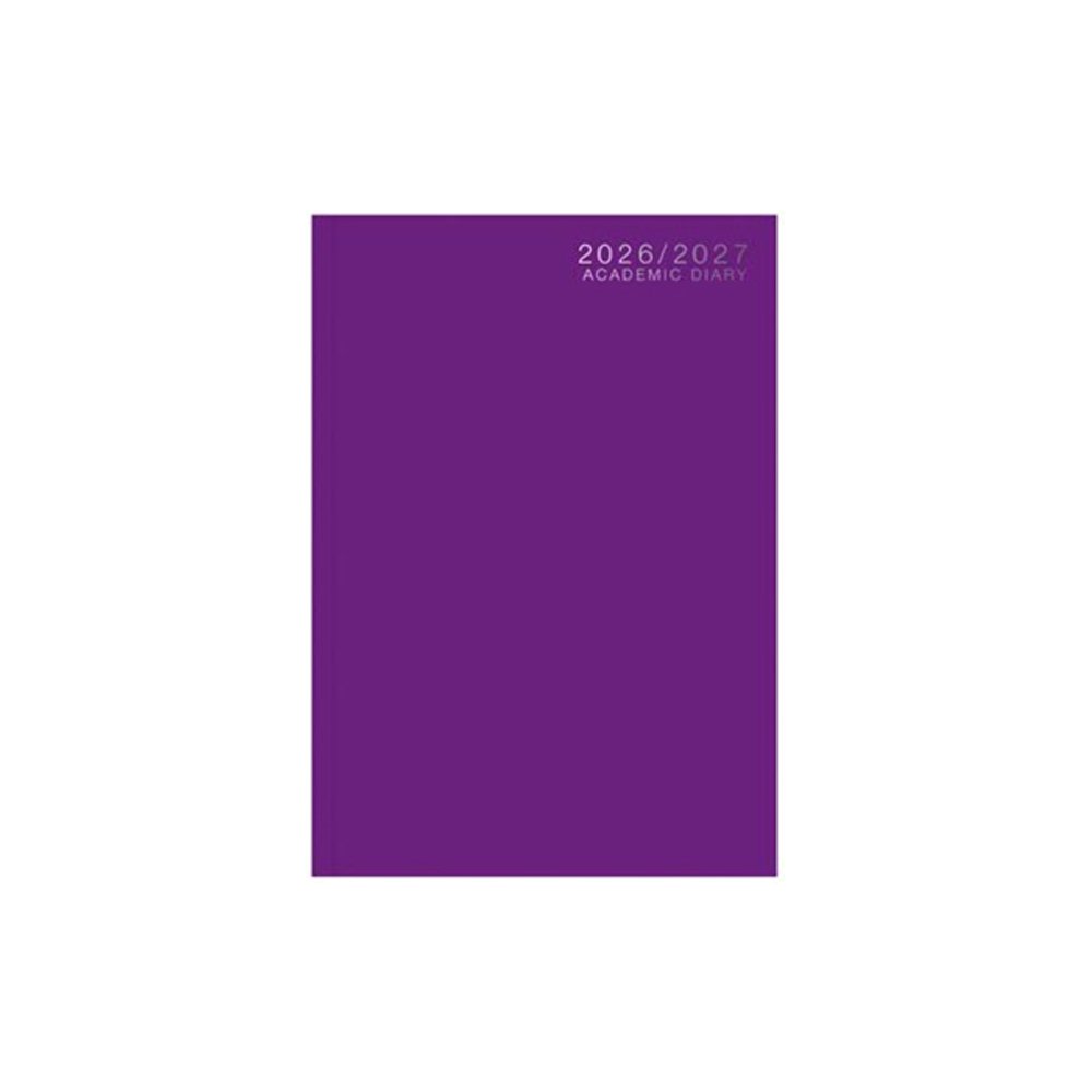 ACADEMIC DIARY A5 WTV CASEBOUND 26-27 PU