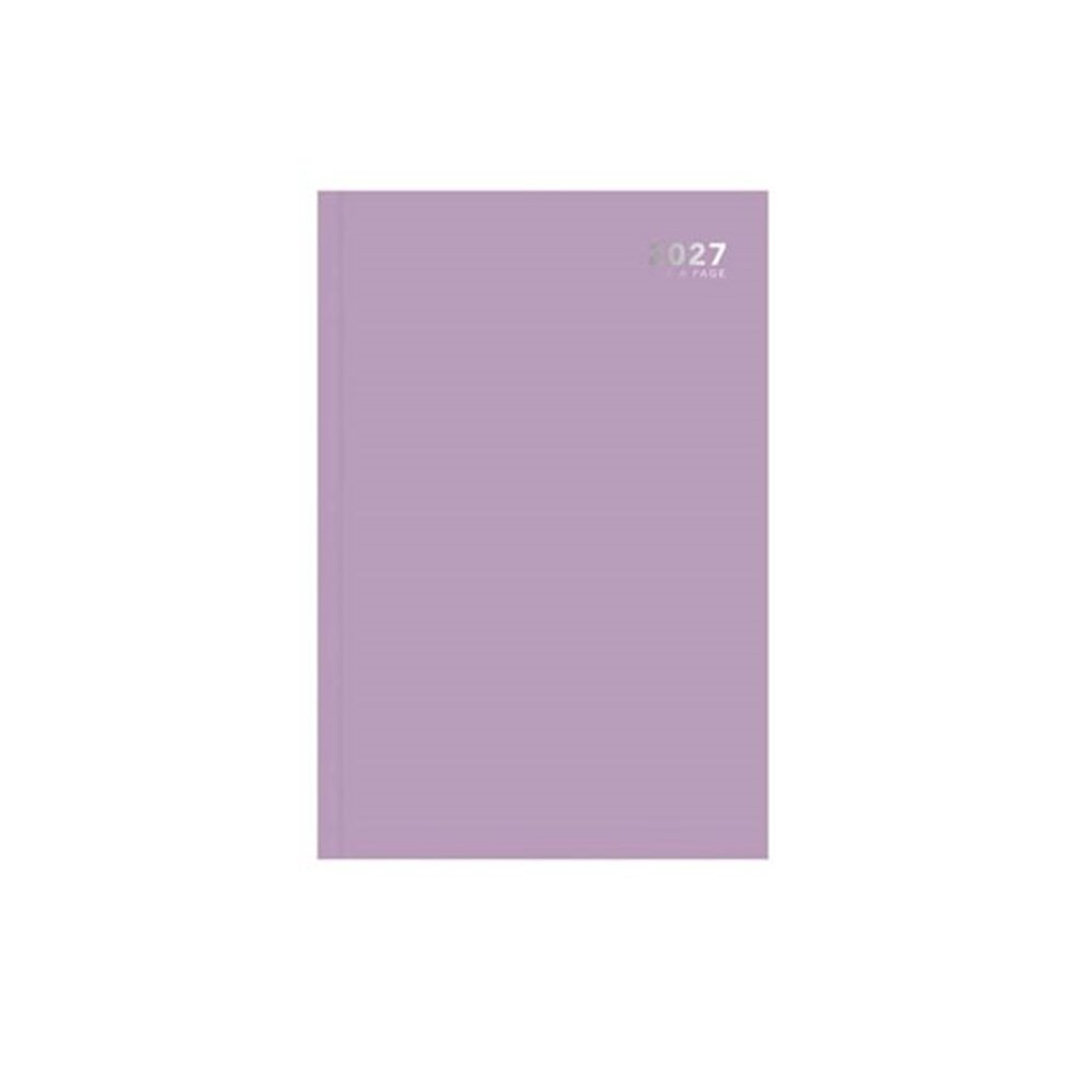 A4 2027 DAY A PAGE DIARY BRIGHT PURPLE C