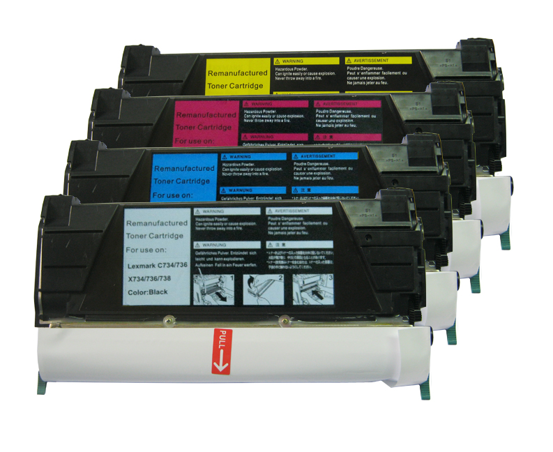 Lexmark Compat Laser C734A2YG Yellow 6k Yield Lexmark Compat Laser C734A2YG Yellow 6k Yield