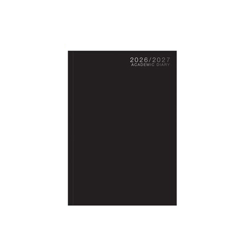ACADEMIC DIARY A4 WTV CASEBOUND 26-27 BL