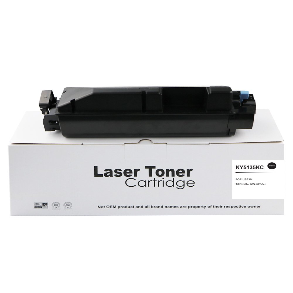KyoceraMita Compat Laser TK5135K Black 10k Yield KyoceraMita Compat Laser TK5135K Black 10k Yield
