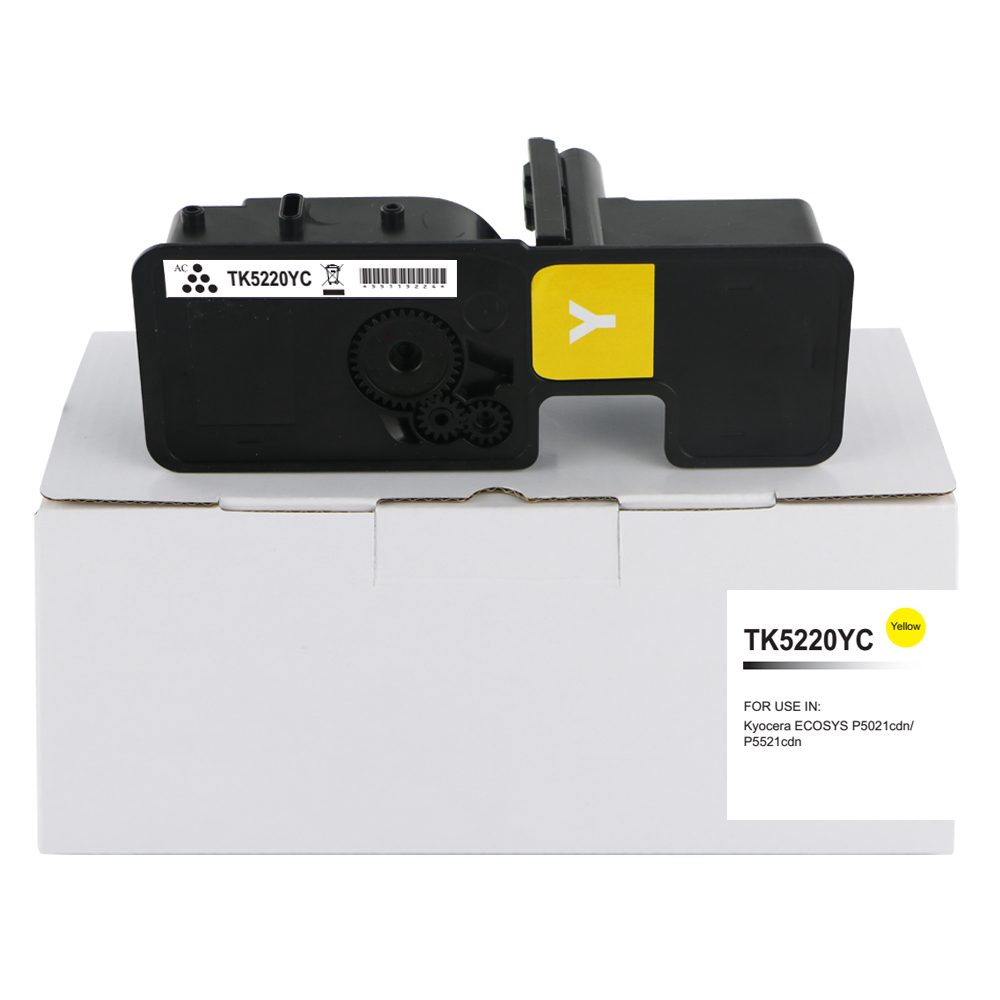 KyoceraMita Compat Laser TK5220Y Yellow 1.2k Yield