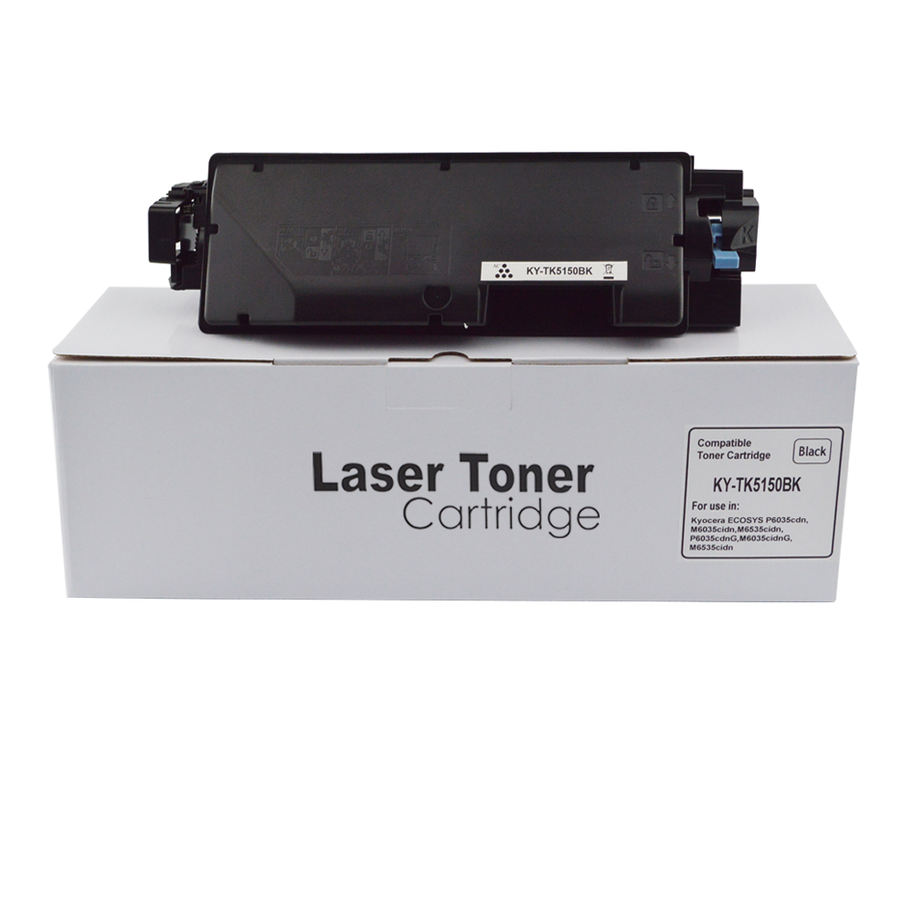 KyoceraMita Compat Laser TK5150K Black 12k Yield KyoceraMita Compat Laser TK5150K Black 12k Yield