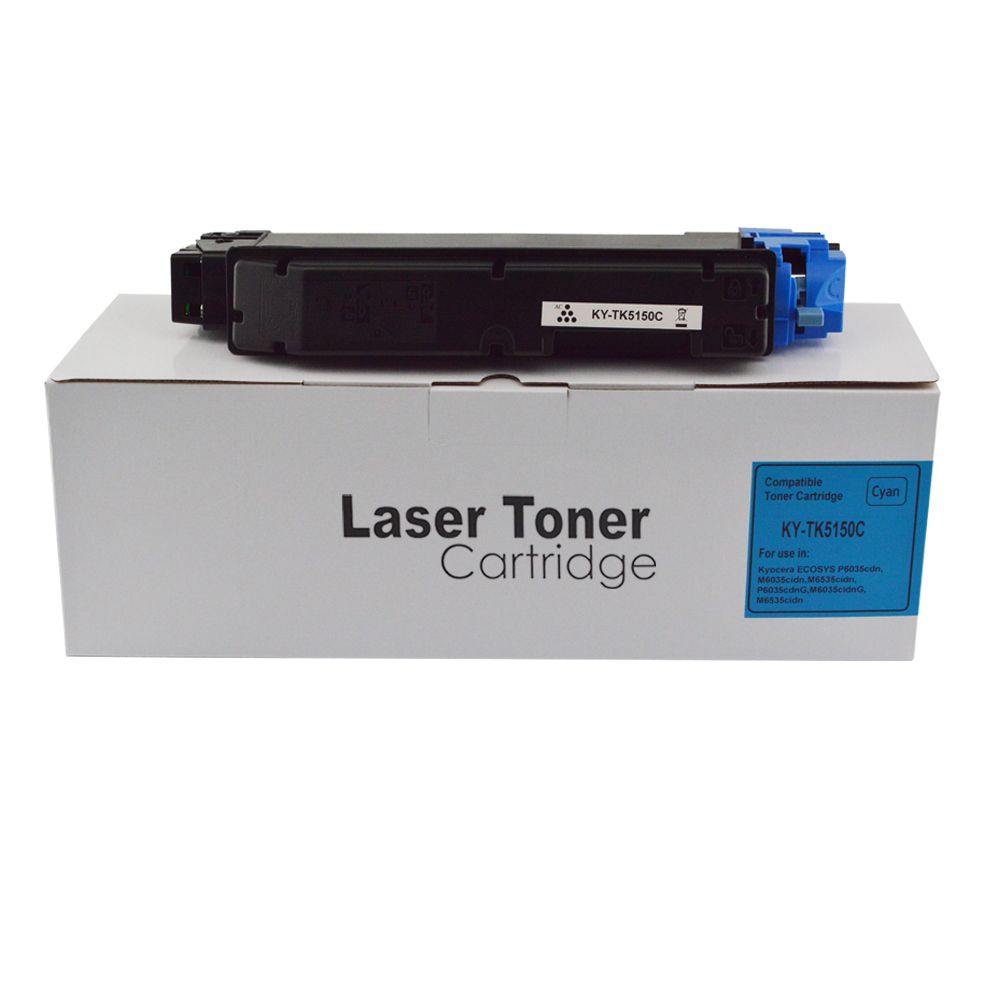 KyoceraMita Compat Laser TK5150C Cyan 10k Yield