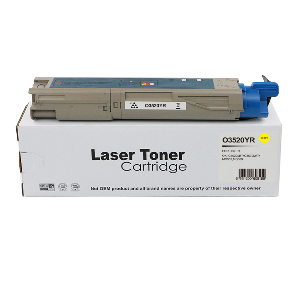 OKI Compat Laser 43459321 Yellow 2k Yield