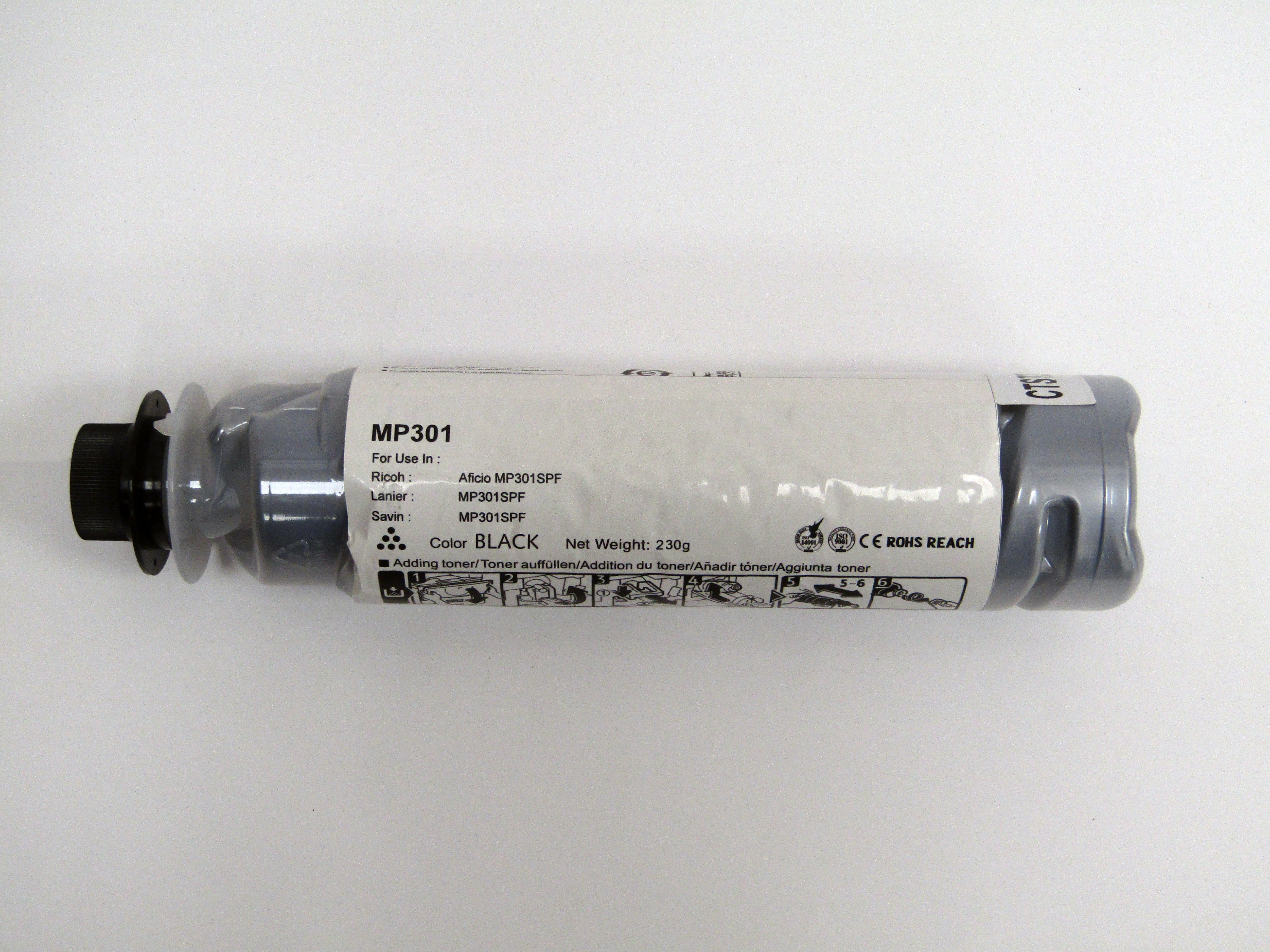 Ricoh Compat Copier Toner 406956 Black 1.5k Yield Ricoh Compat Copier Toner 406956 Black 1.5k Yield