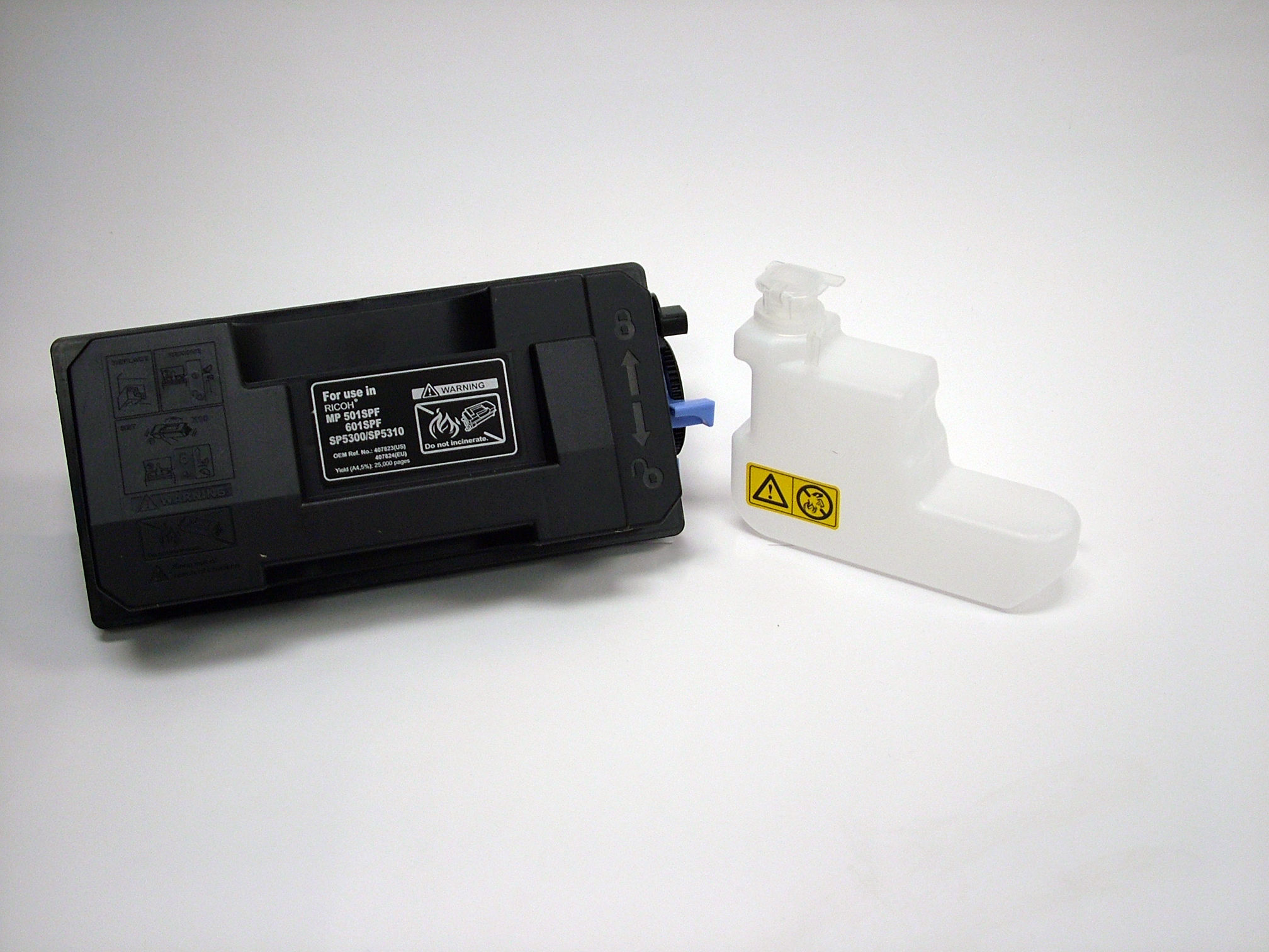 Ricoh Compat Copier Toner 407823 Black 25k Yield Ricoh Compat Copier Toner 407823 Black 25k Yield