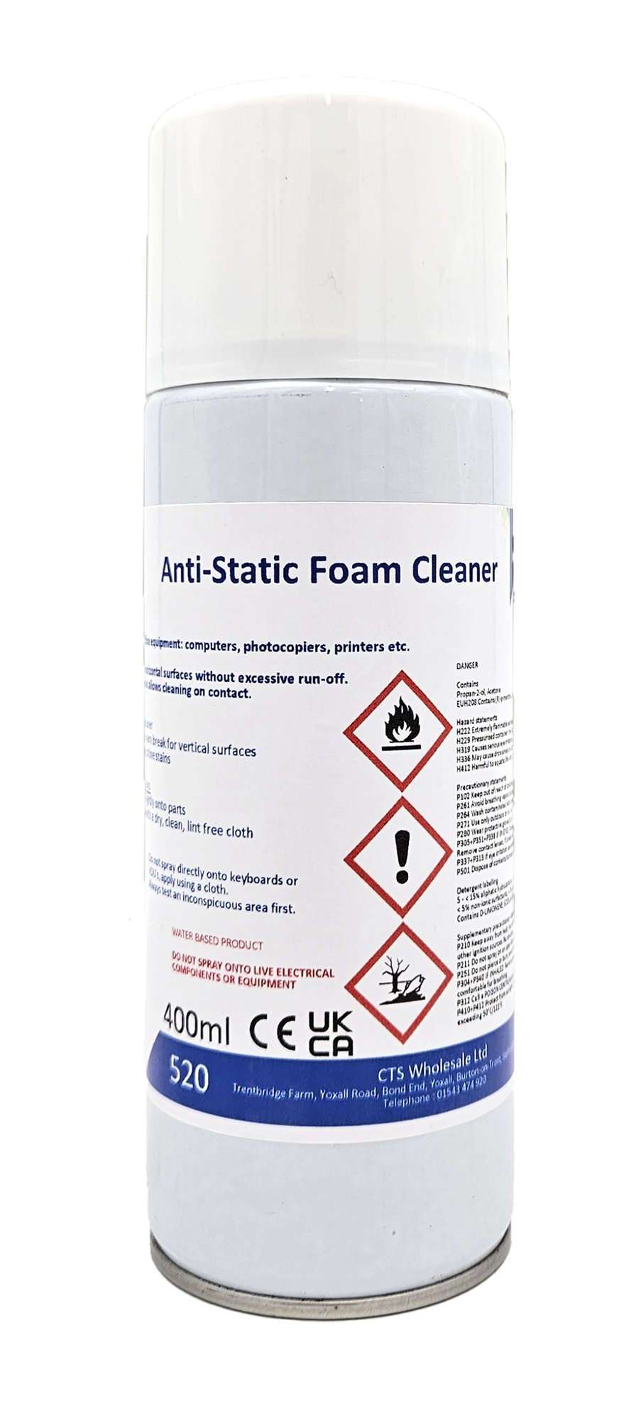 FOAM CLEANER 400ML AEROSOL