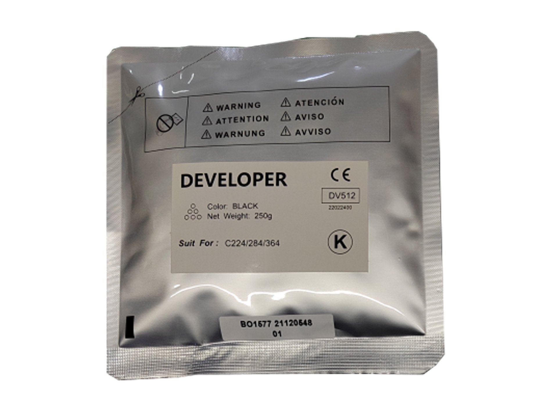 COMP KONICA DV512 BLACK DEVELOPER BAG