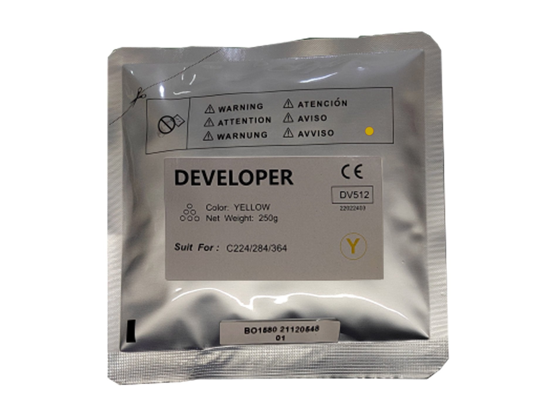 COMP KONICA DV512 YW DEVELOPER BAG