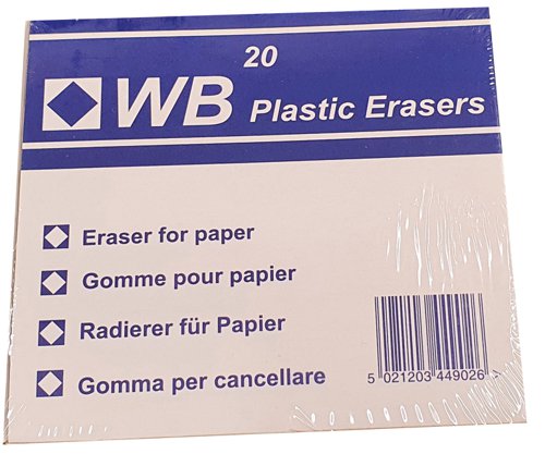 Eraser+Pack+of+20