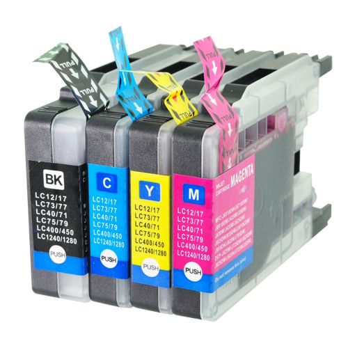 Compatible+Brother+LC1280+Multipack+4+Ink+Cartridges++%5BLC1220BK%2FC%2FM%2FY%5D+also+LC1240
