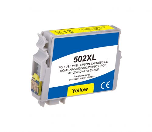 Compatible+Epson+502XLY+Yellow+Hi+Cap+C13T02W44010+Inkjet