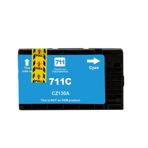 Compatible+HP+711XLC+Cyan+Hi+Cap+CZ130A+Inkjet