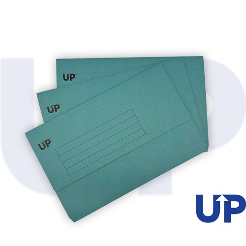 UP Half Flap Document Wallet Pack of 50 - Blue UP Half Flap Document Wallet Pack of 50 - Blue
