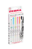 MILDLINER 5 PACK FLUORESCENT