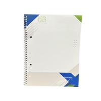 RULED MARGIN SPIRAL SOFT COVER NOTEBOOK