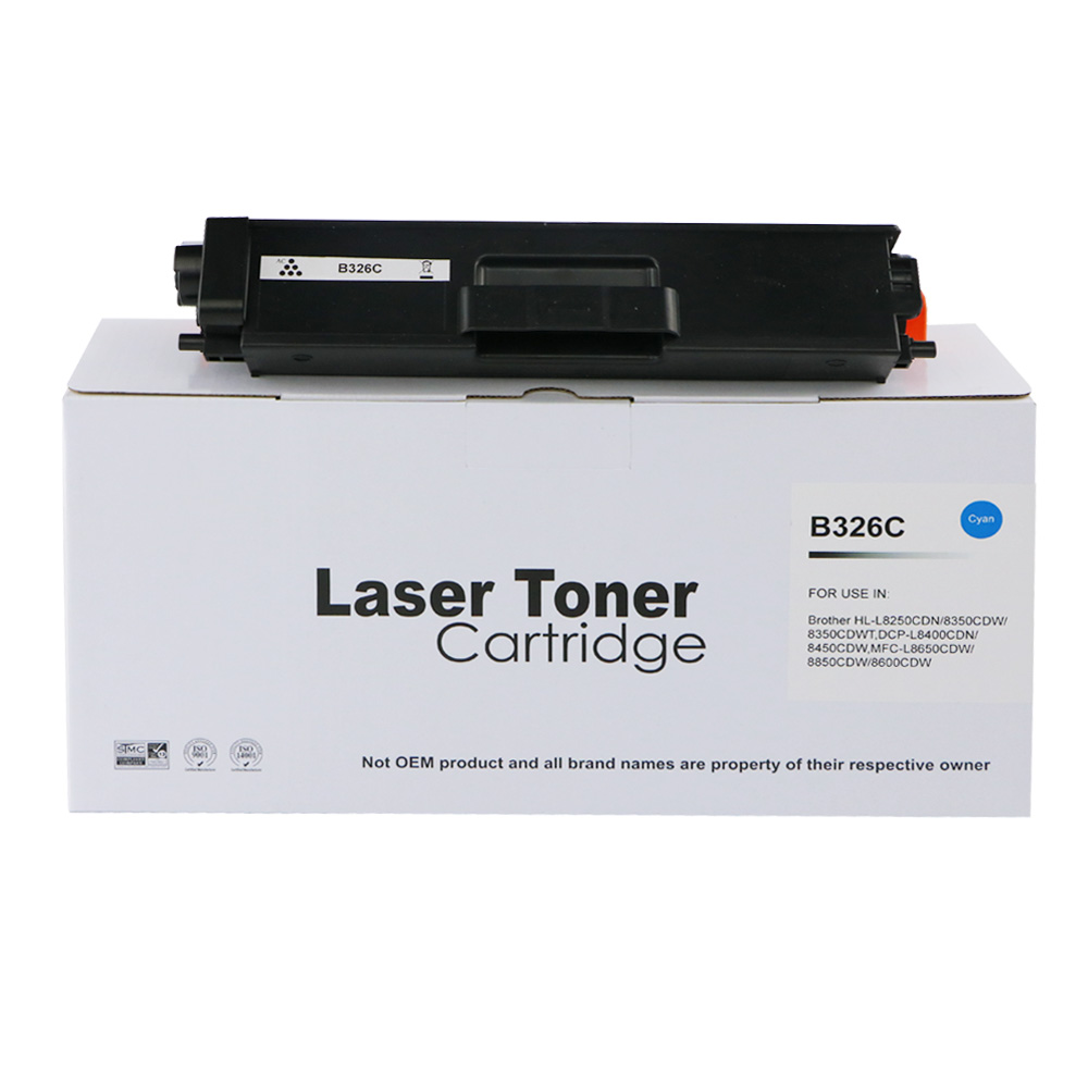 TonerCare-CArtridge+Reman+Brother+Hi+Yield+Cyan+Toner+TN326C