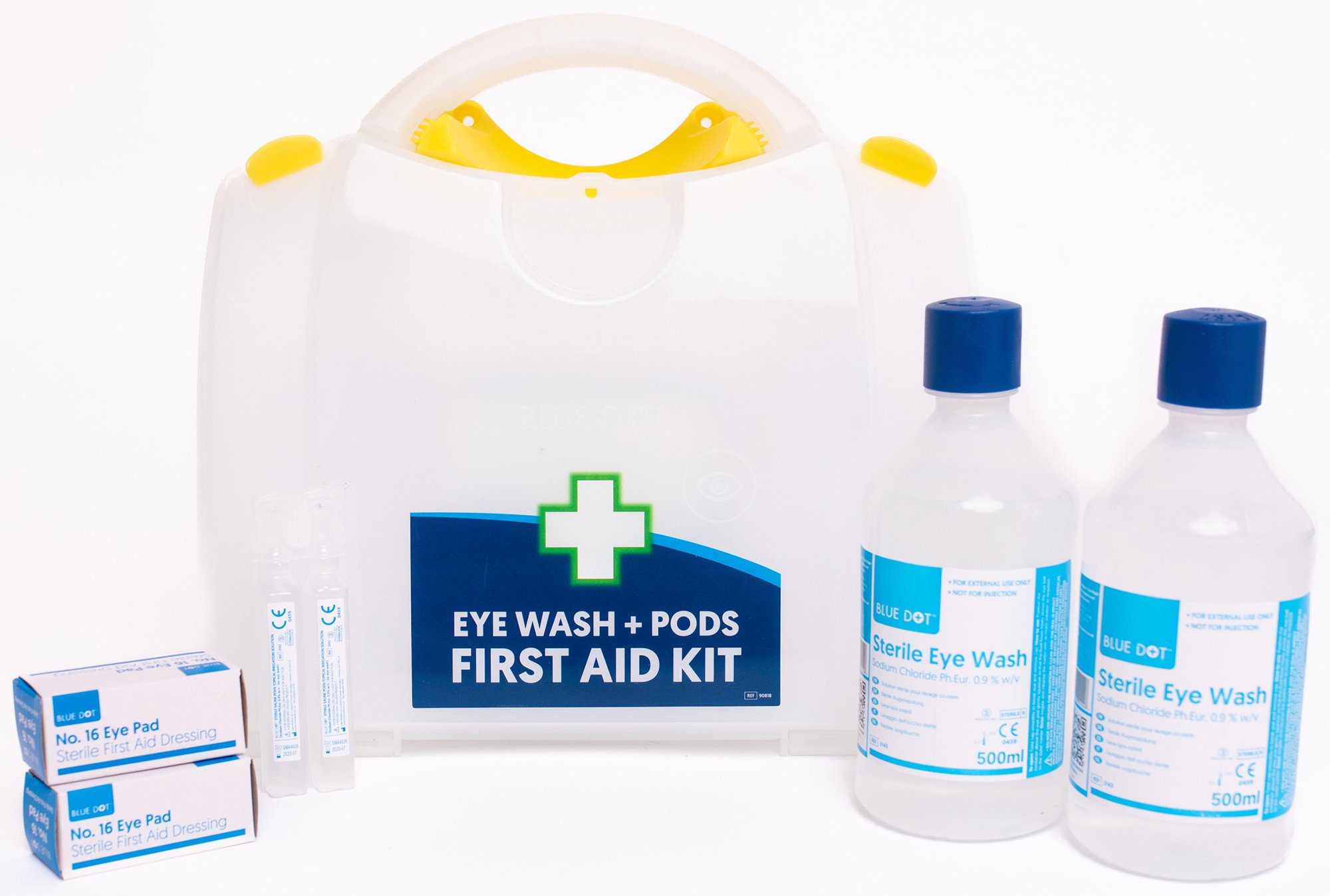 BLUE DOT EYE WASH & POD KIT - PGB