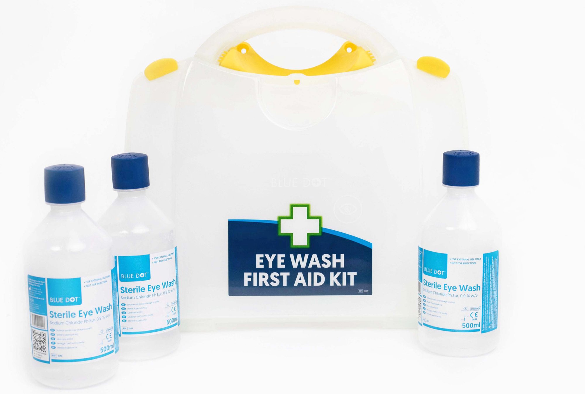 BLUE DOT TRIPLE EYE WASH KIT - PGB
