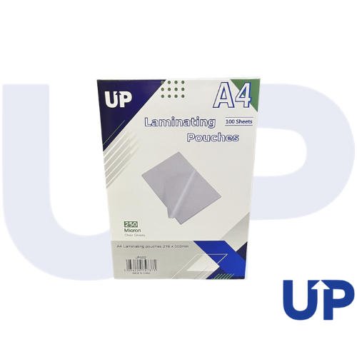 UP LAMINATING POUCH A3 150 MICRON (100)