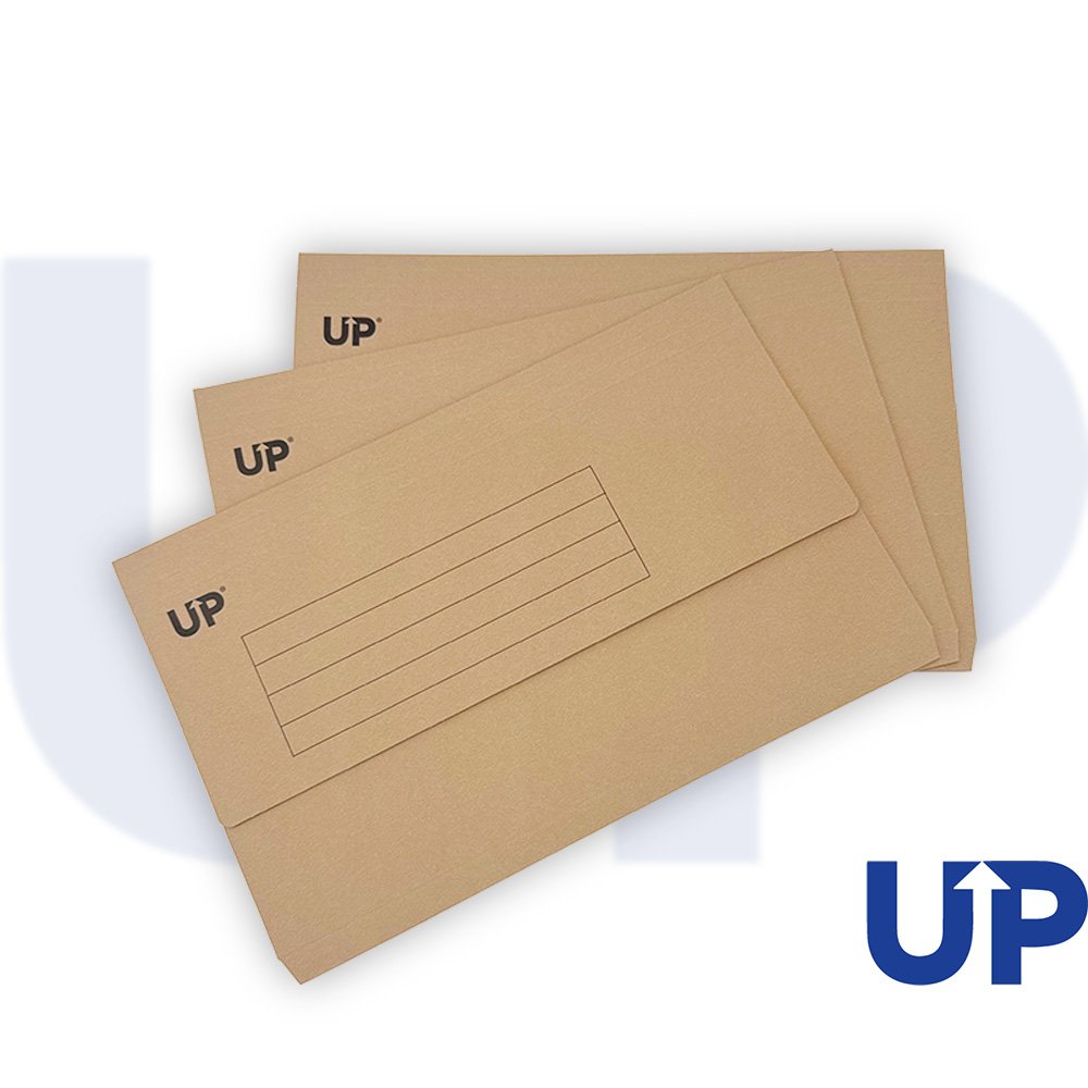 UP HALF FLAP DOCUMENT WALLET BUFF (50)