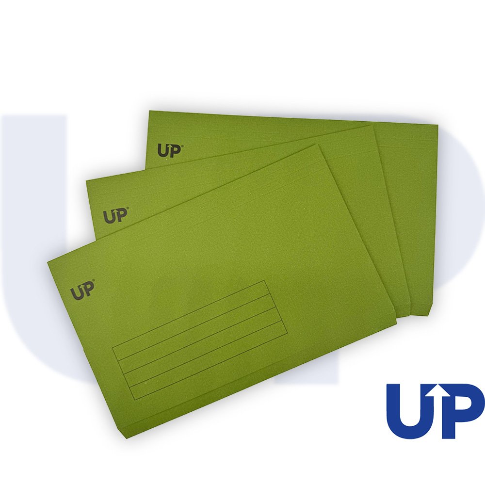 UP FULL FLAP DOCUMENT WALLET GREEN (50)