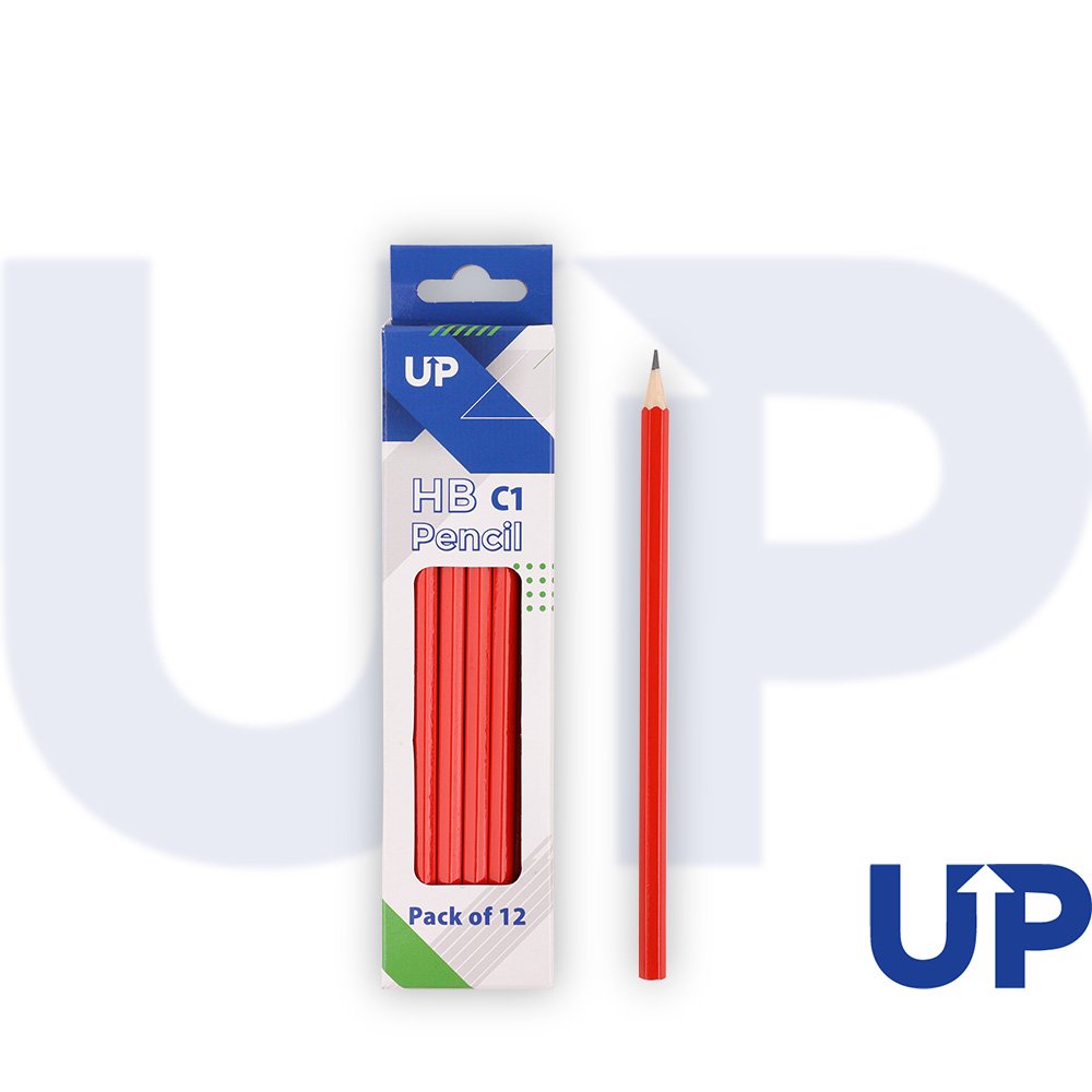 UP C1 HB WOOD CASE PENCIL (12)