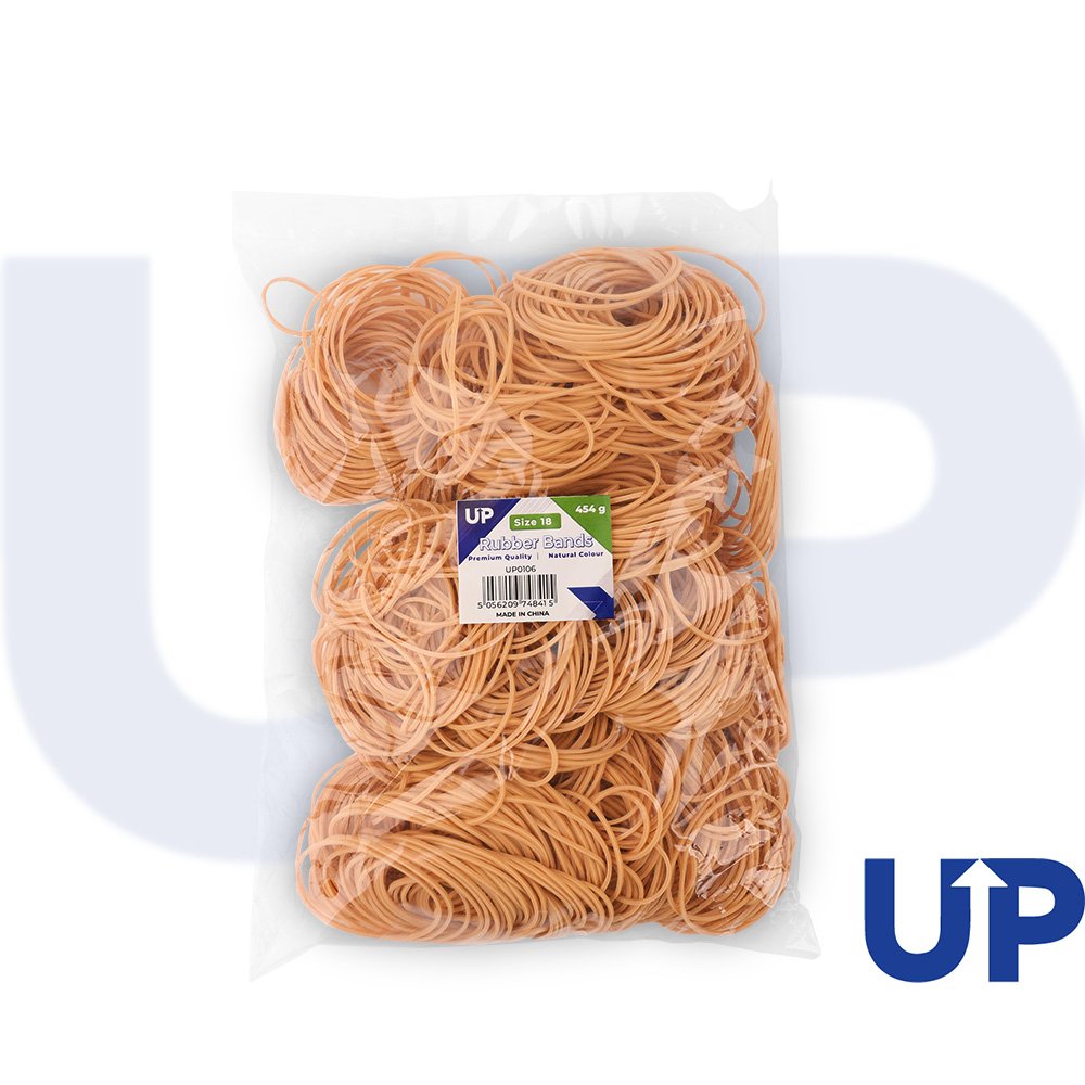 UP RUBBER BANDS SIZE 18 - 454G