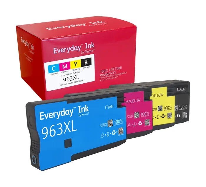 XEROX EVERYDAY INKS FOR HP 963XL - BCMY