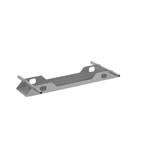 Connex double cable tray 1400mm - silver