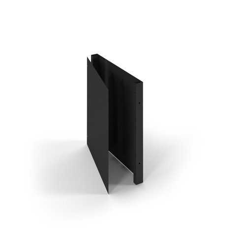 Connex vertical cable riser 1200mm - black Connex vertical cable riser 1200mm - black