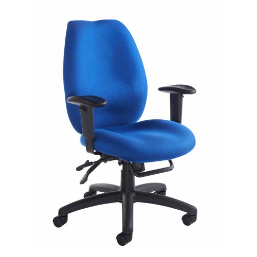 Cornwall+multi+functional+operator+chair+-+blue