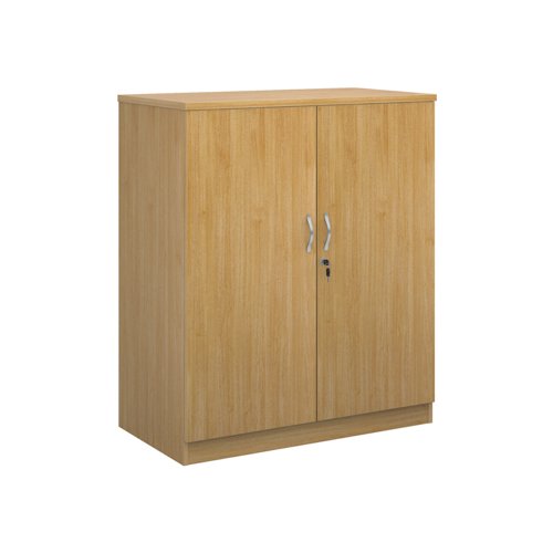 Systems+double+door+cupboard+1200mm+high+-+oak