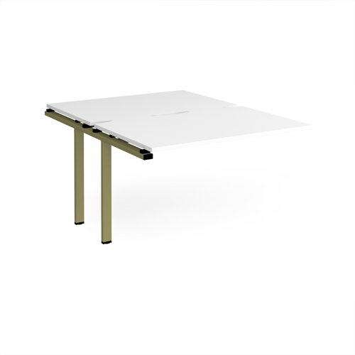 Adapt add on unit single 1200mm x 1600mm - green frame, white top Adapt add on unit single 1200mm x 1600mm - green frame, white top