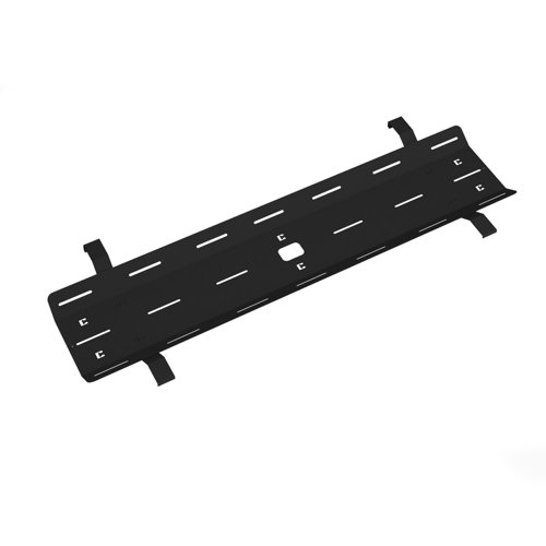 Double+drop+down+cable+tray+%26+bracket+for+Adapt+and+Fuze+desks+1600mm+-+black
