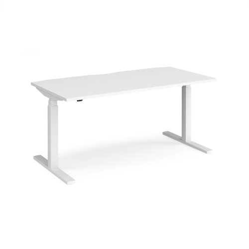 Elev8+Touch+straight+sit-stand+desk+1600mm+x+800mm+-+white+frame%2C+white+top