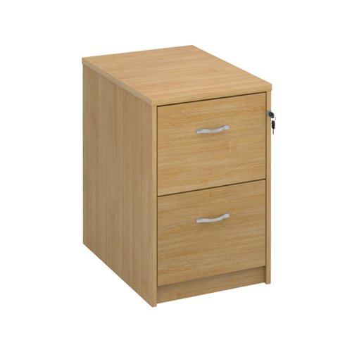 Deluxe+Executive+Filing+Cabinet+2+Drawer+480x650x730mm+Oak+Finish+LF2O