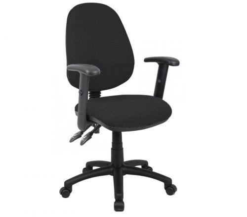 black operator chair